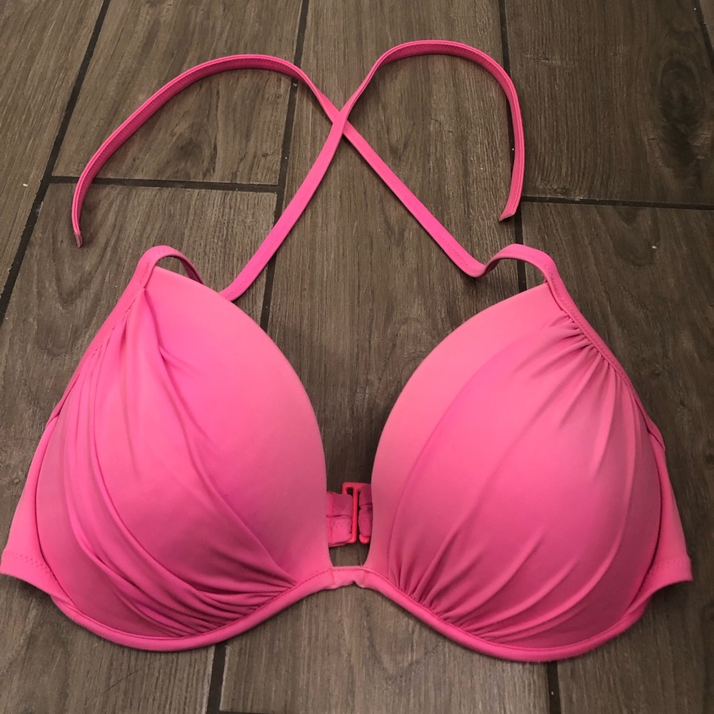 Shade & Shore Pink Bikini Top